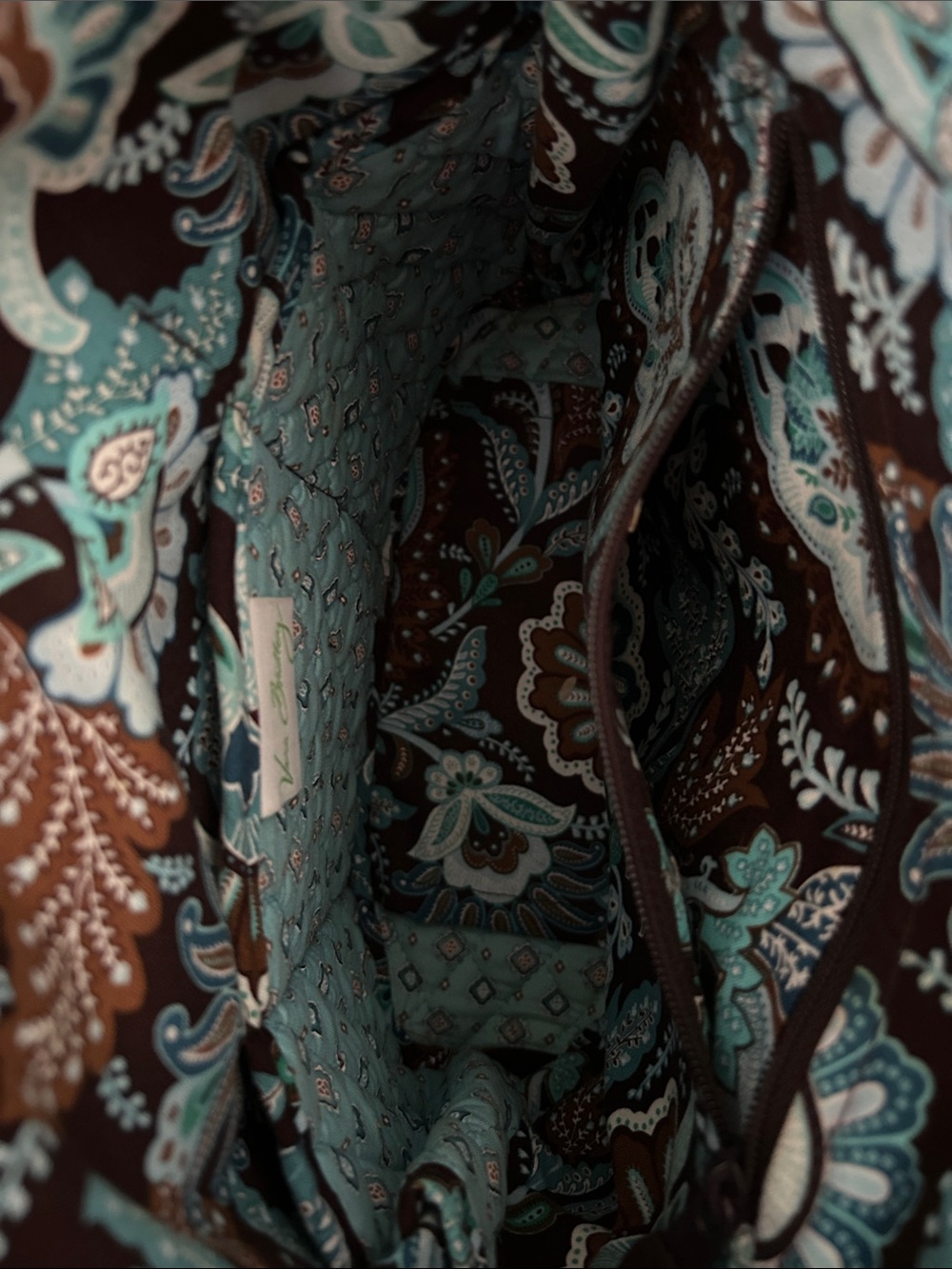 Gently used blue Vera Bradley purse. - Picture 9 of 9